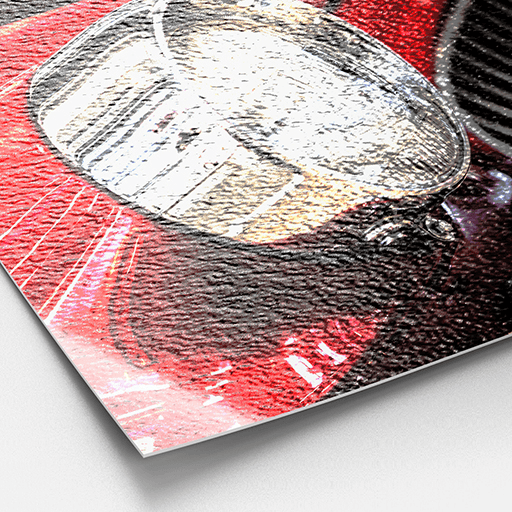 Hahnemühle Metallic Rag paper sample